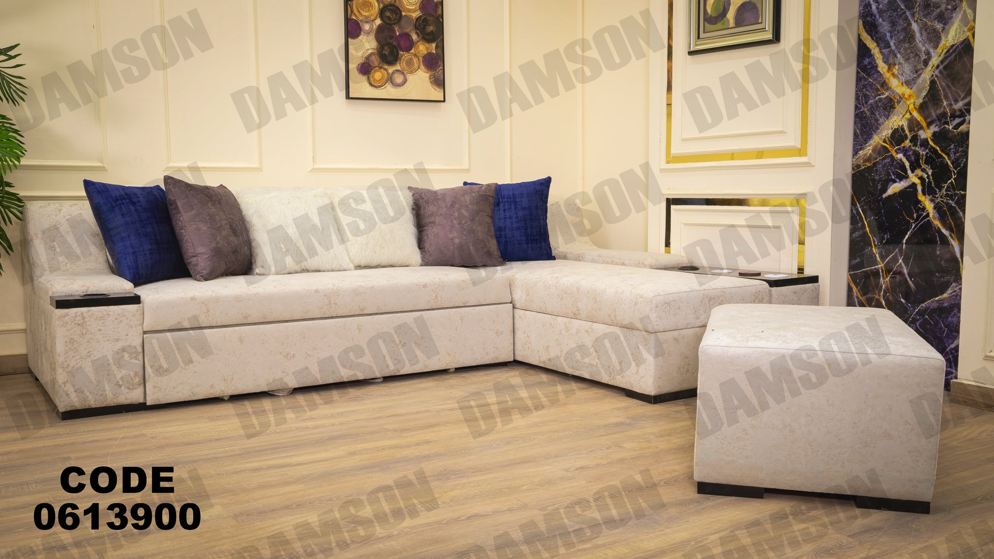 ركنة سرير وسحاره 139 - Damson Furnitureركنة سرير وسحاره 139