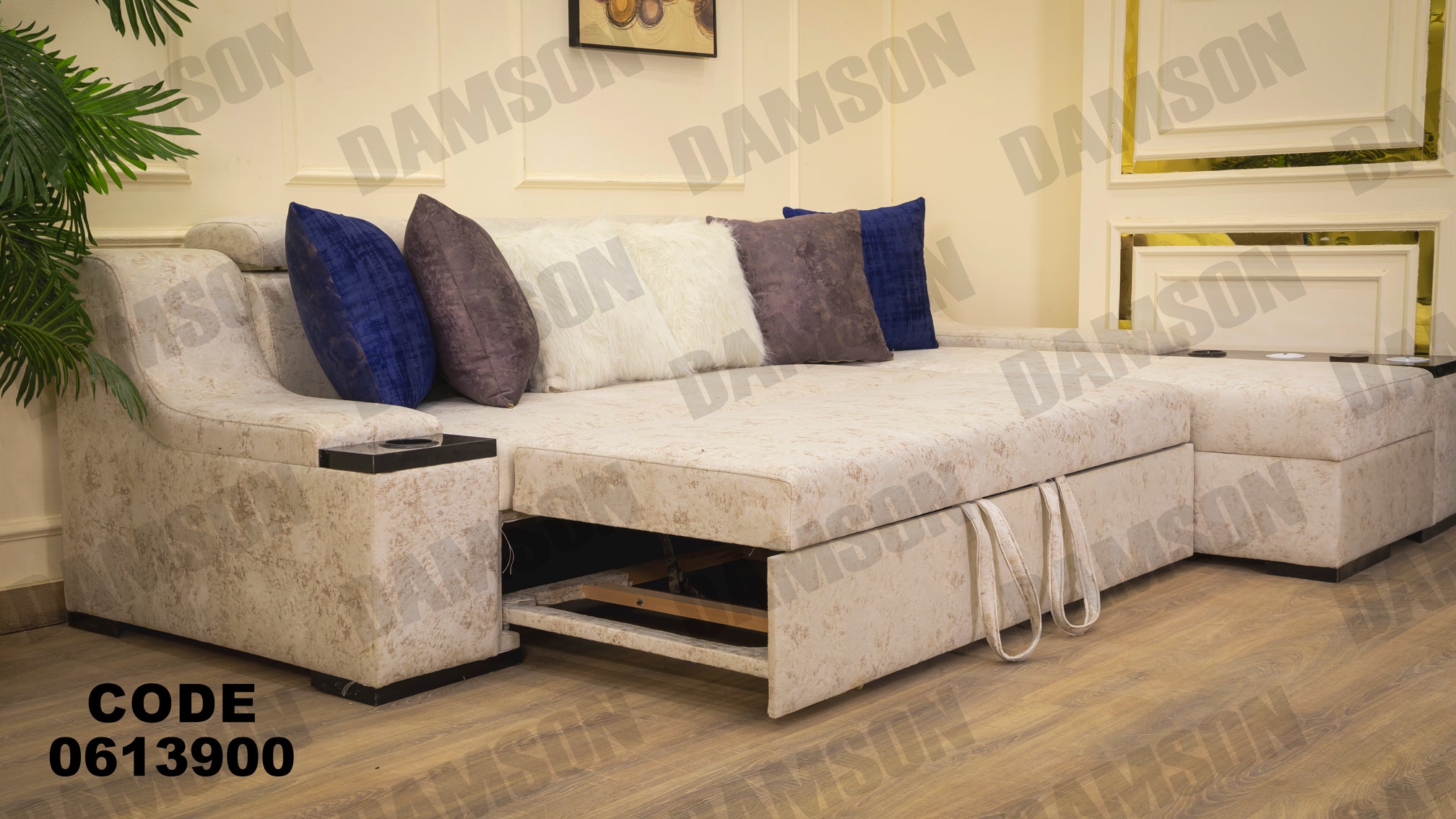 ركنة سرير وسحاره 139 - Damson Furnitureركنة سرير وسحاره 139