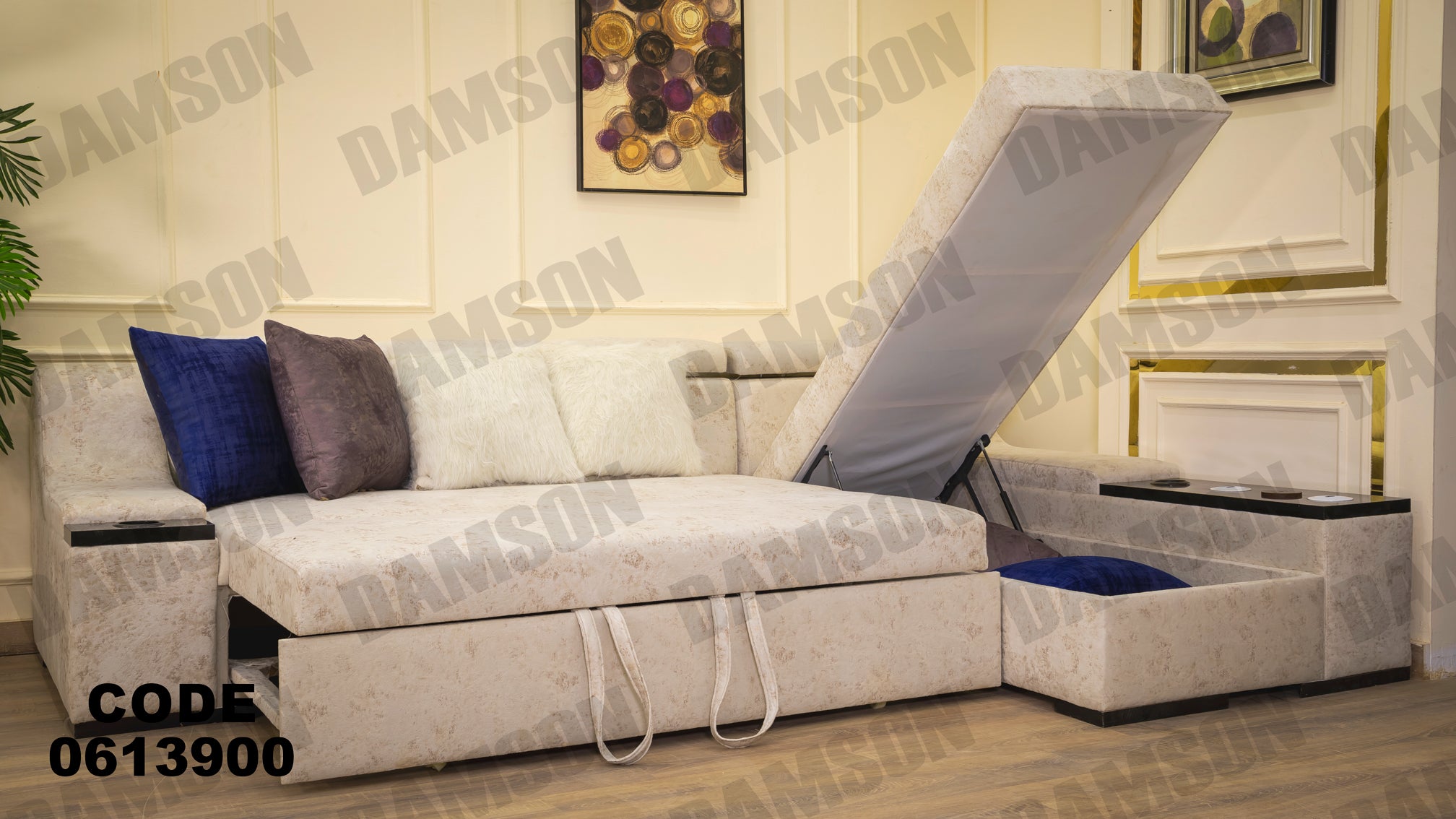 ركنة سرير وسحاره 139 - Damson Furnitureركنة سرير وسحاره 139