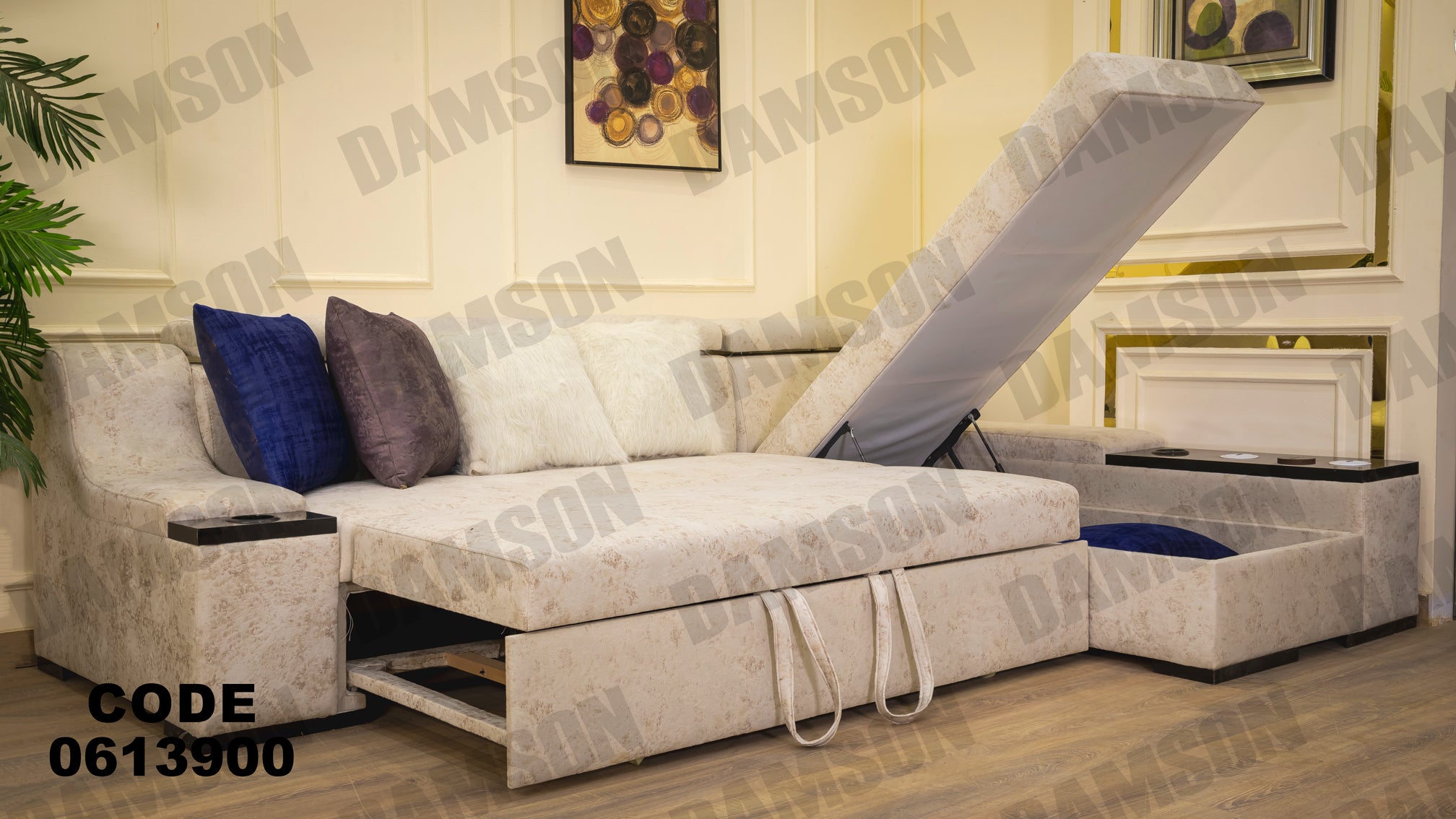 ركنة سرير وسحاره 139 - Damson Furnitureركنة سرير وسحاره 139