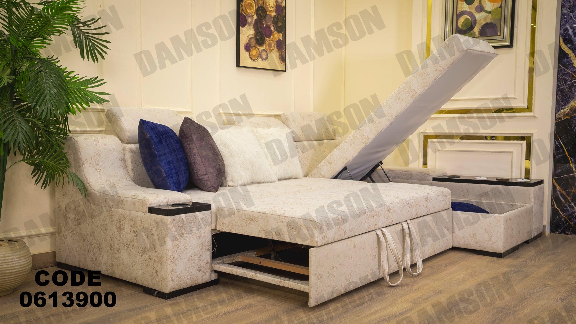 ركنة سرير وسحاره 139 - Damson Furnitureركنة سرير وسحاره 139