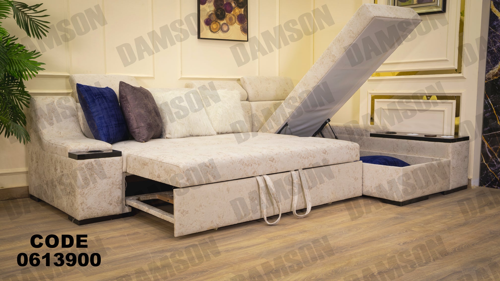 ركنة سرير وسحاره 139 - Damson Furnitureركنة سرير وسحاره 139