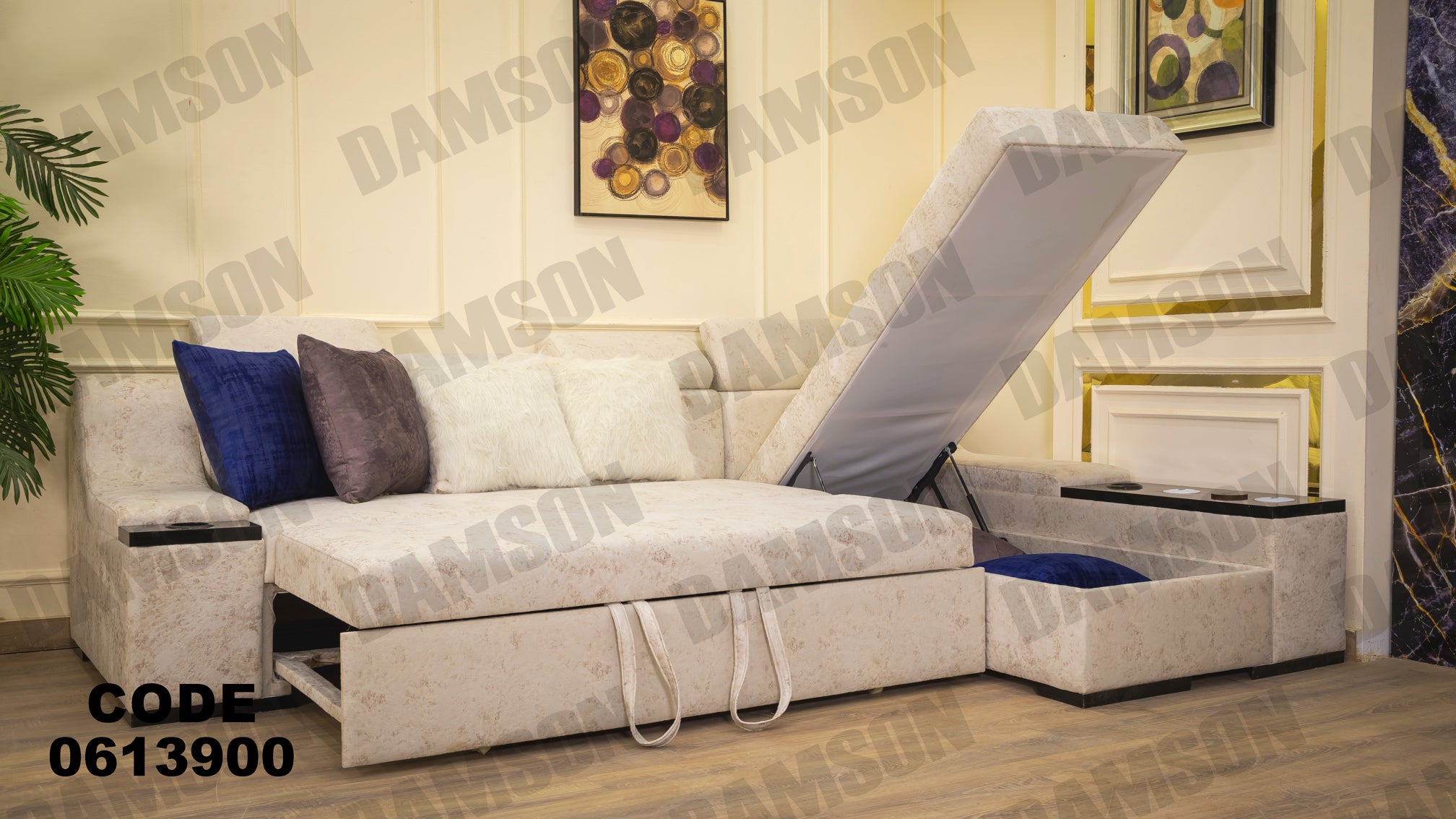 ركنة سرير وسحاره 139 - Damson Furnitureركنة سرير وسحاره 139