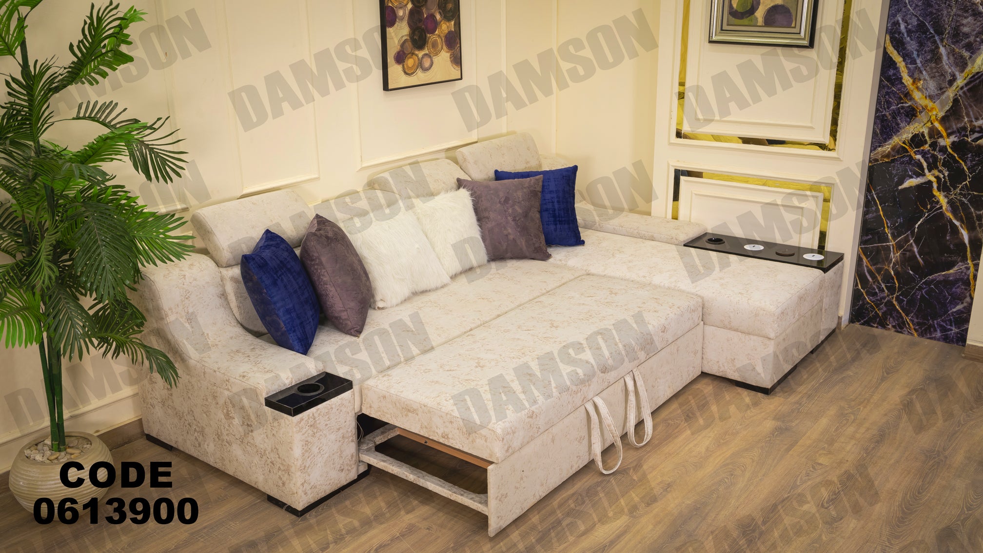 ركنة سرير وسحاره 139 - Damson Furnitureركنة سرير وسحاره 139