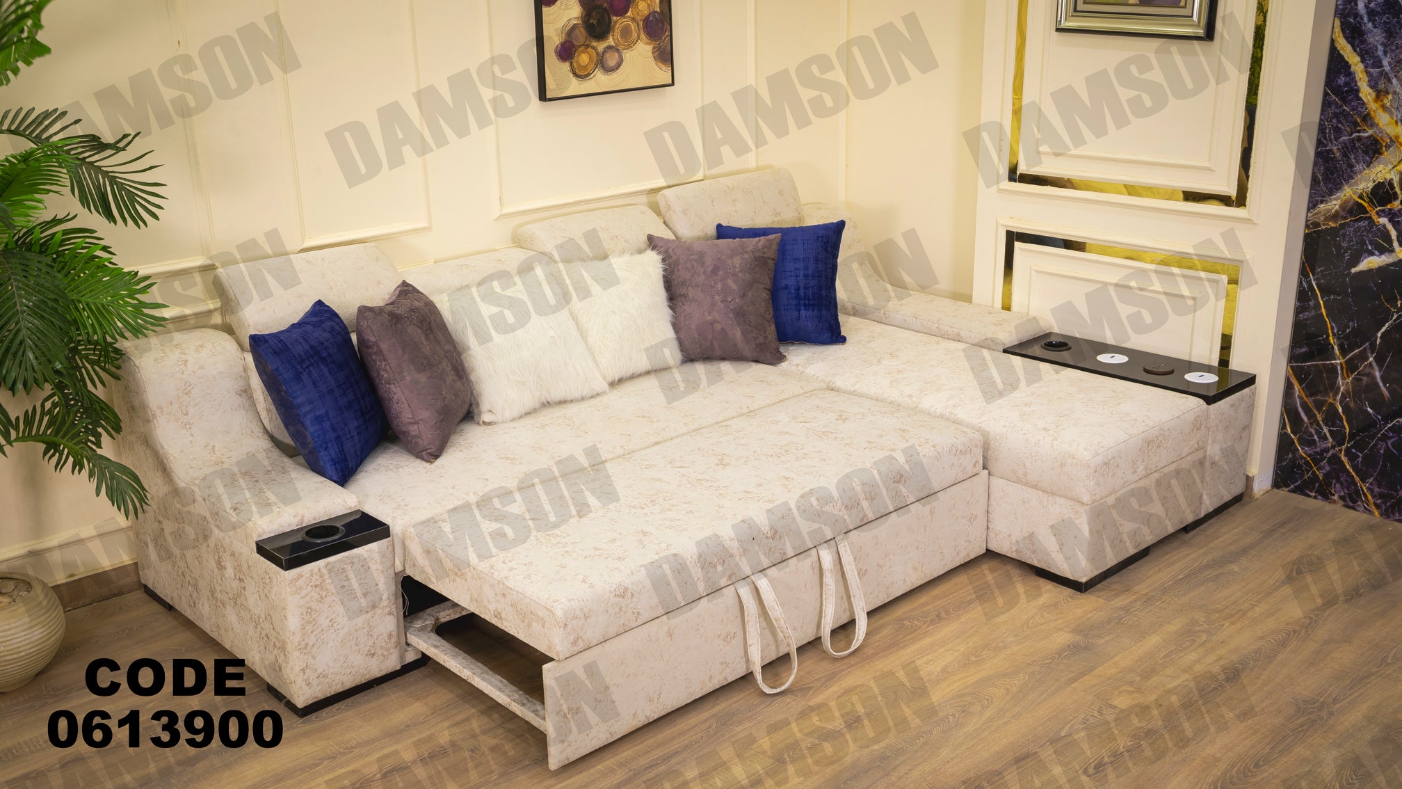 ركنة سرير وسحاره 139 - Damson Furnitureركنة سرير وسحاره 139