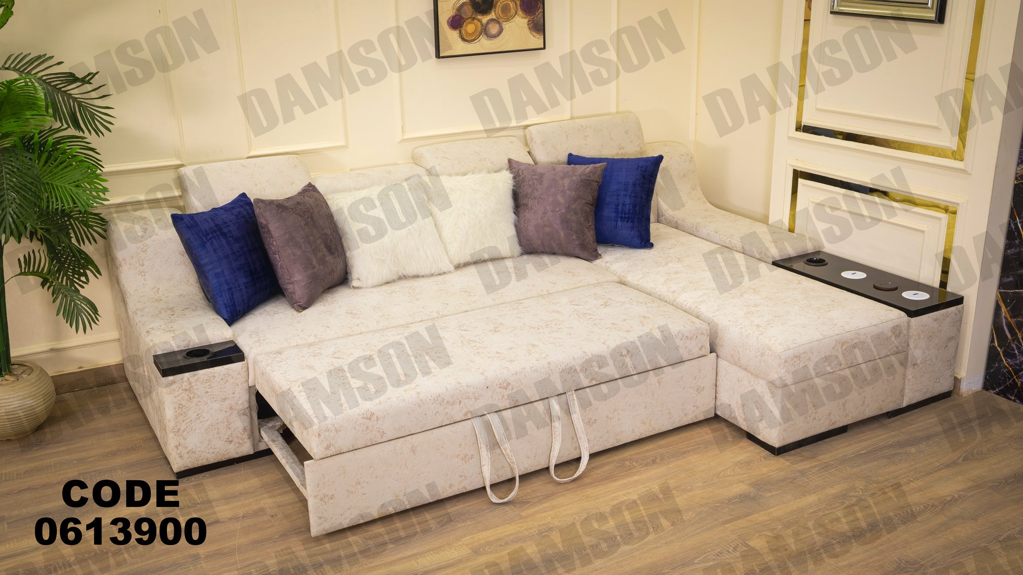 ركنة سرير وسحاره 139 - Damson Furnitureركنة سرير وسحاره 139