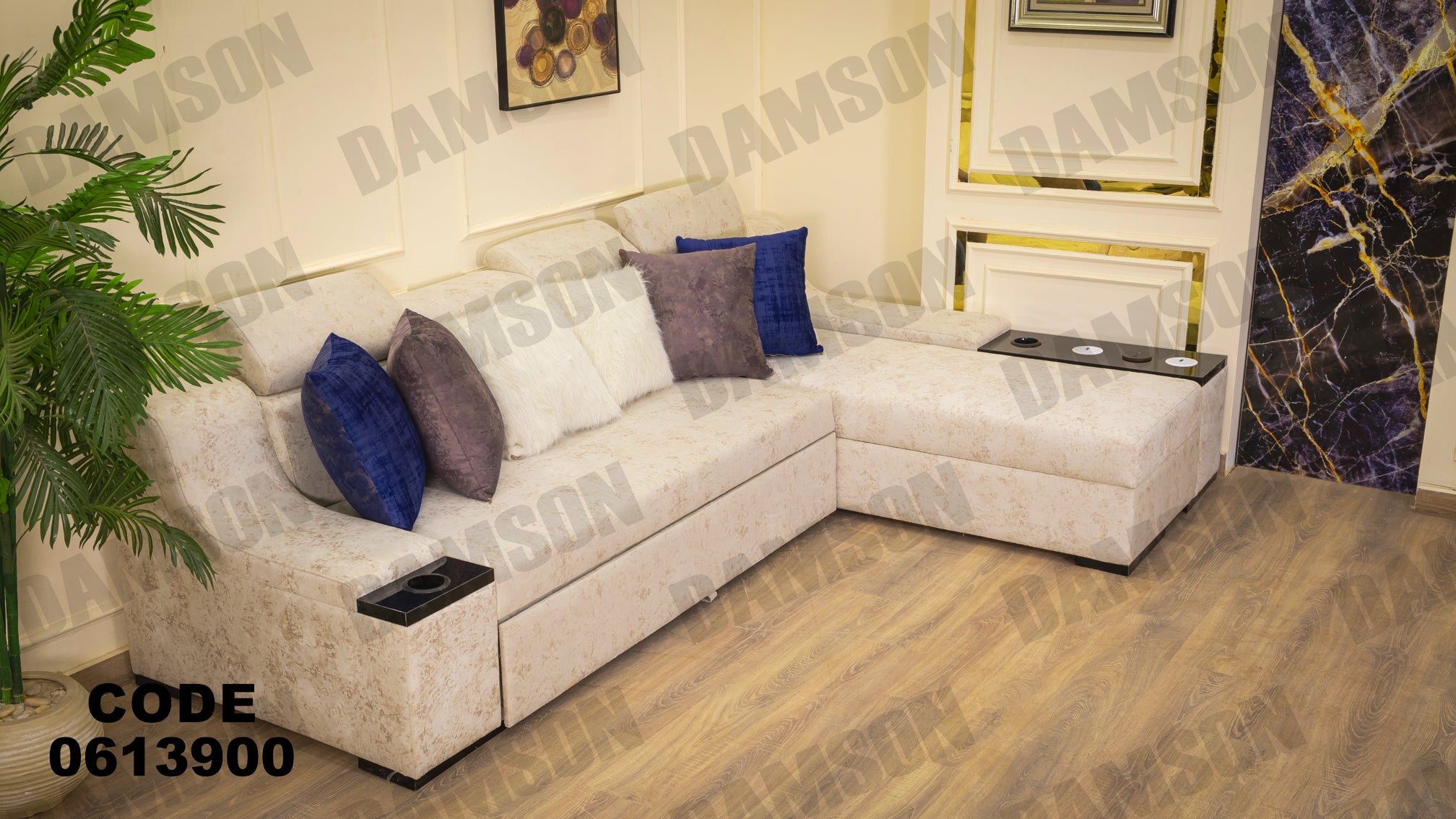 ركنة سرير وسحاره 139 - Damson Furnitureركنة سرير وسحاره 139
