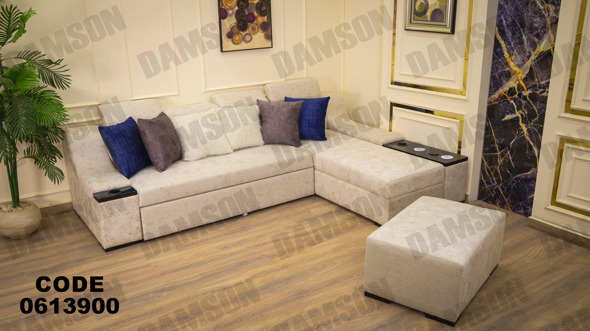 ركنة سرير وسحاره 139 - Damson Furnitureركنة سرير وسحاره 139