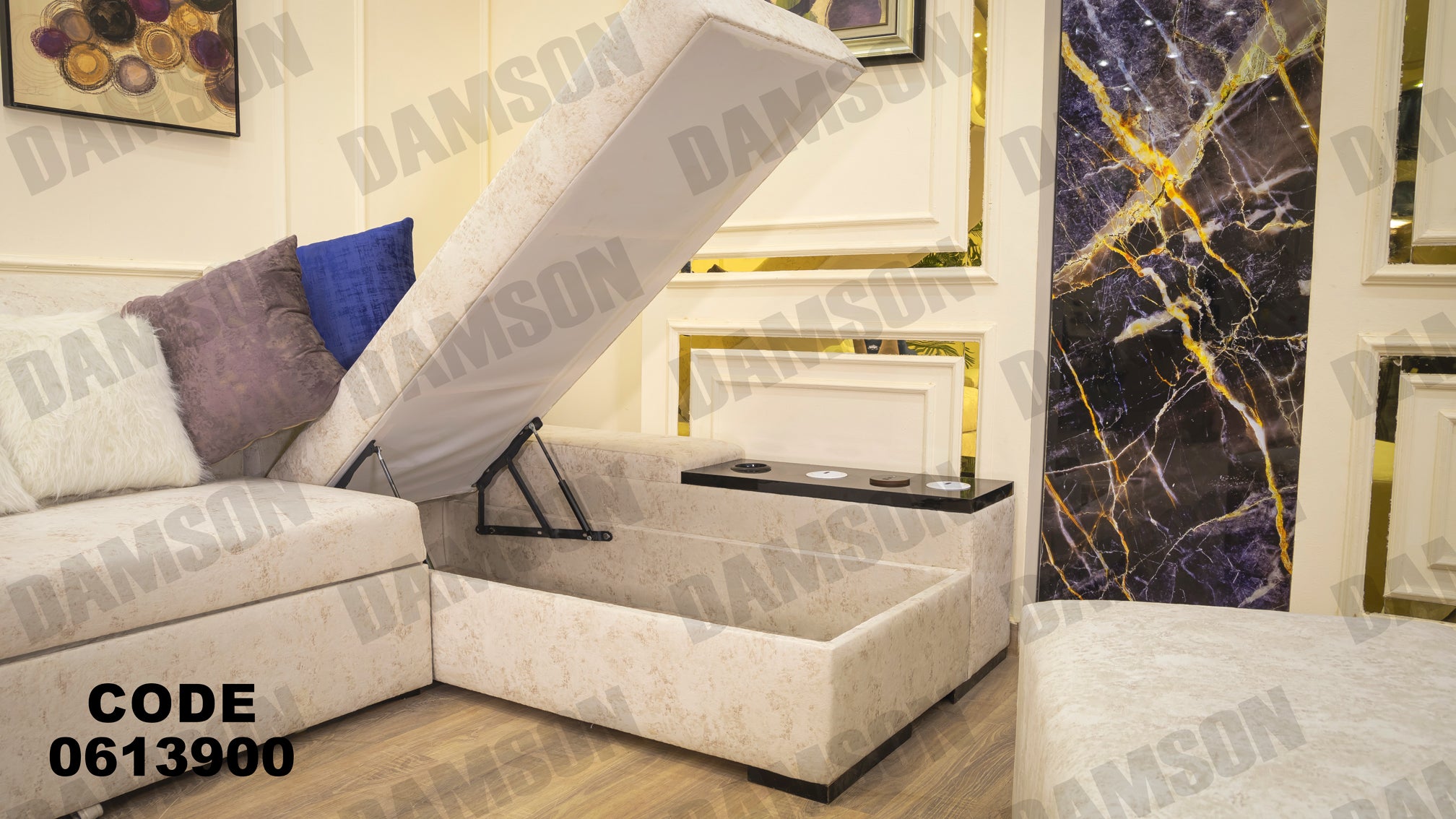 ركنة سرير وسحاره 139 - Damson Furnitureركنة سرير وسحاره 139