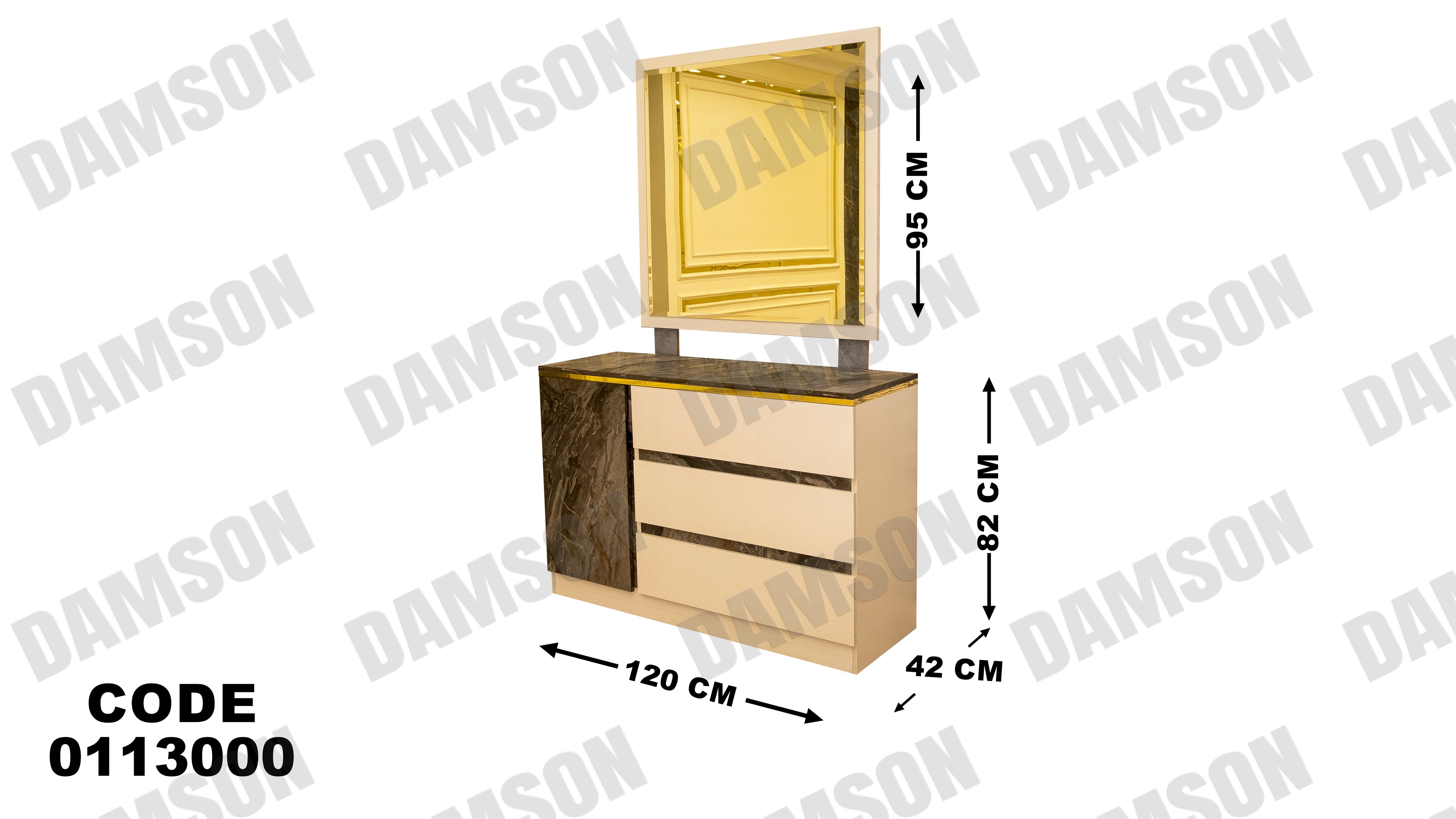 غرفة نوم ماستر 130 - Damson Furnitureغرفة نوم ماستر 130
