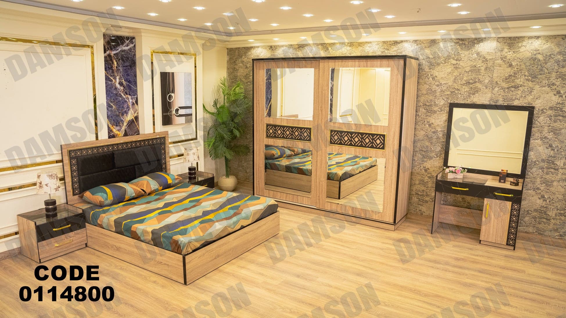 غرفة نوم ماستر 148 - Damson Furnitureغرفة نوم ماستر 148