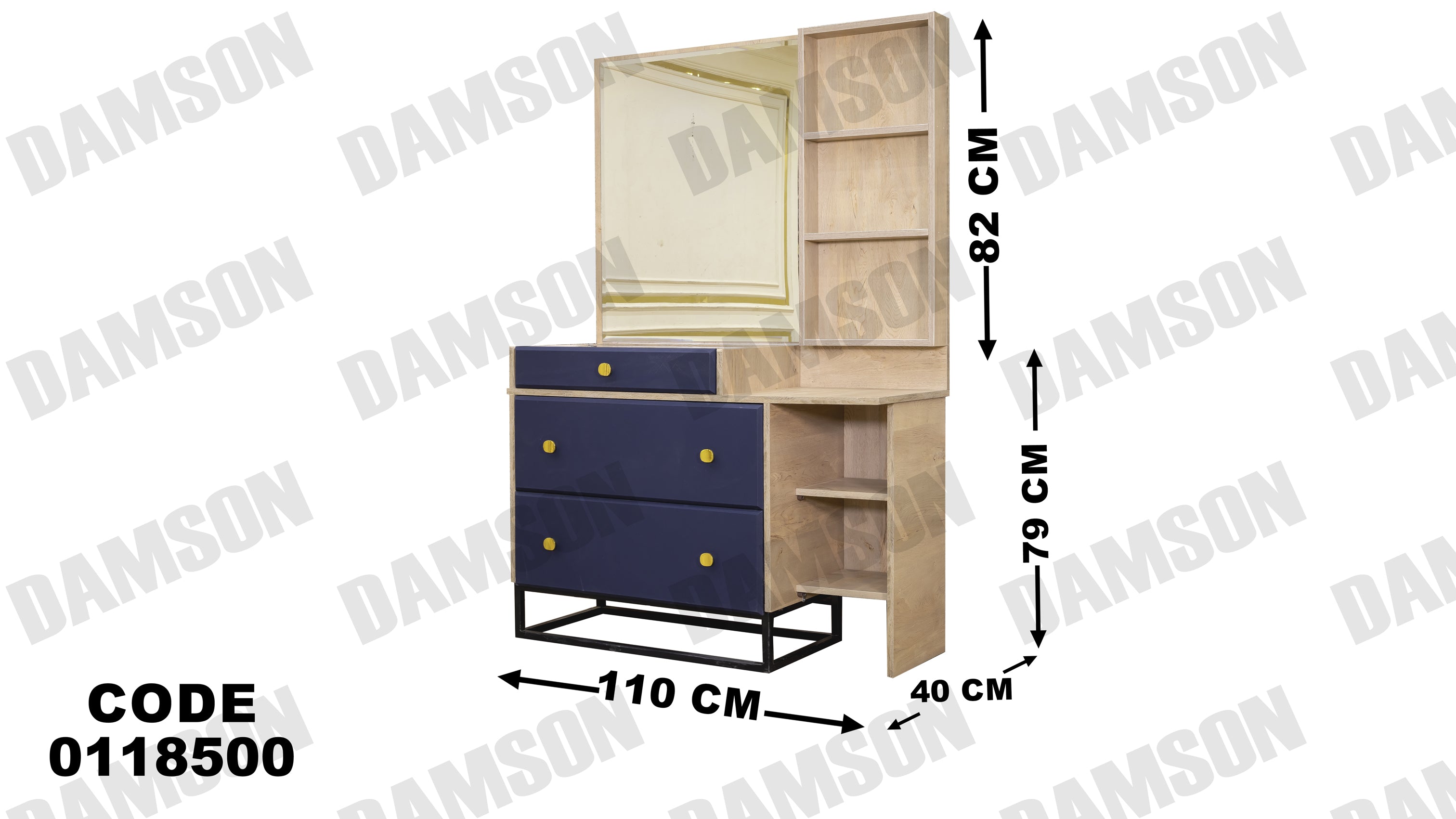 غرفة نوم ماستر 185 - Damson Furnitureغرفة نوم ماستر 185