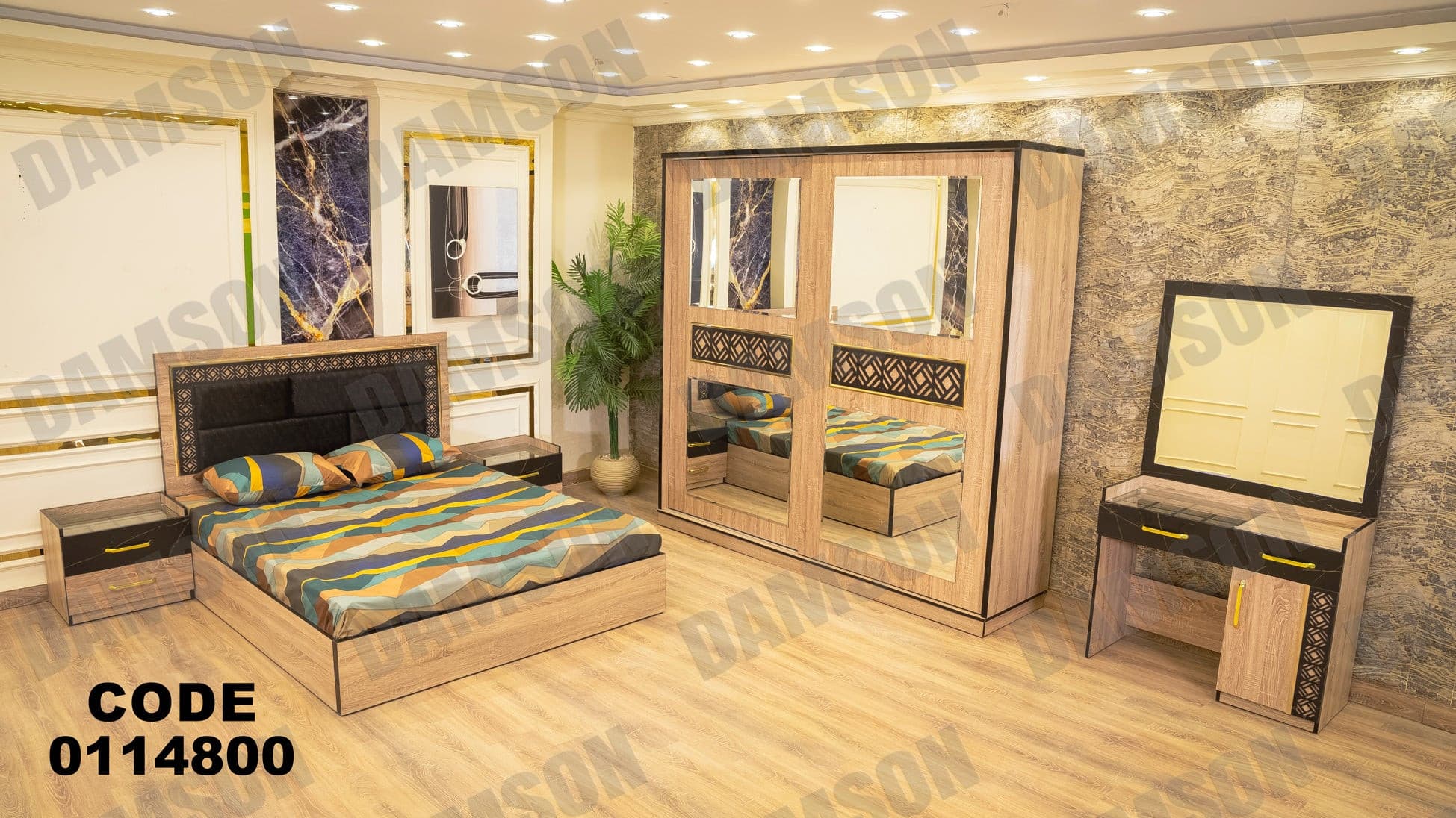 غرفة نوم ماستر 148 - Damson Furnitureغرفة نوم ماستر 148