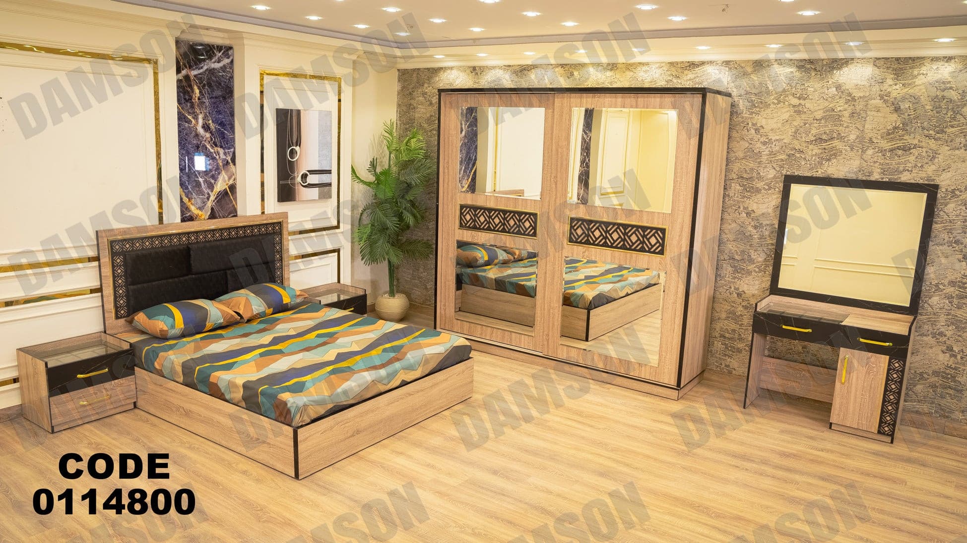 غرفة نوم ماستر 148 - Damson Furnitureغرفة نوم ماستر 148