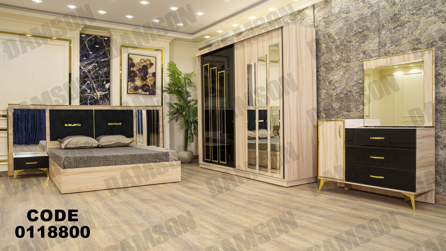 غرفة نوم ماستر 188 - Damson Furnitureغرفة نوم ماستر 188