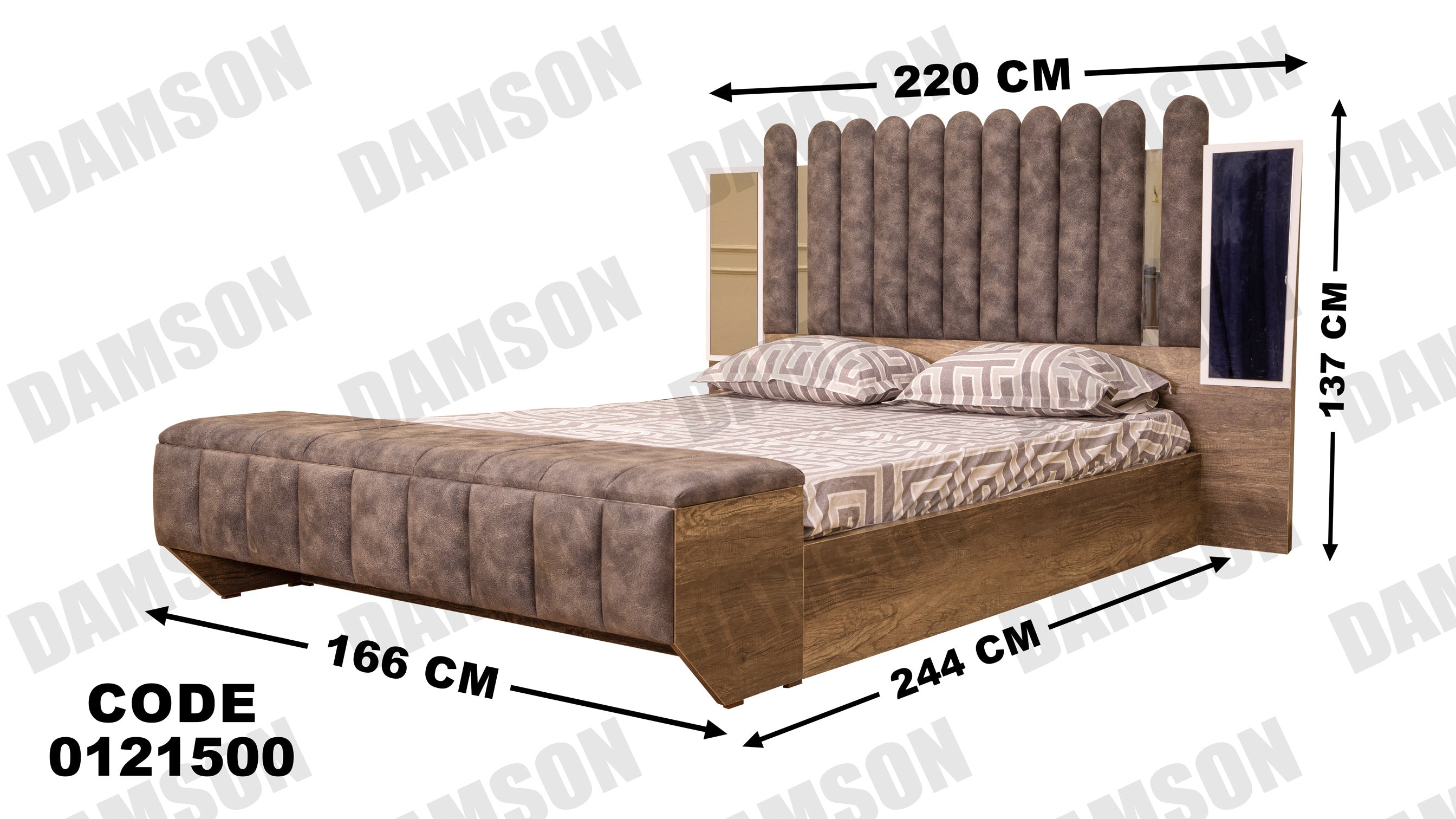 غرفه نوم من دامسون للاثاث المنزلى غرف نوم