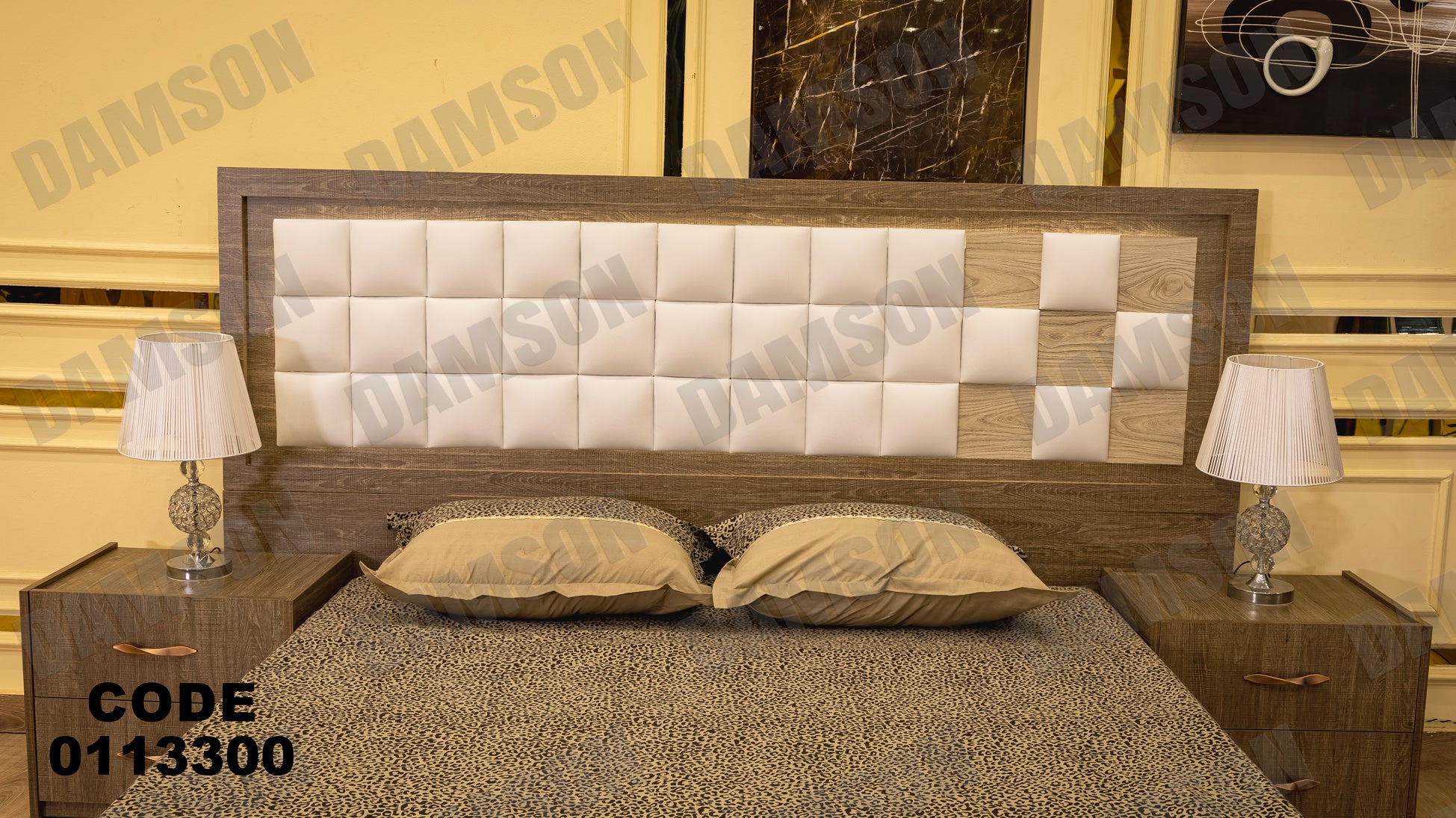 غرفة نوم ماستر 133 - Damson Furnitureغرفة نوم ماستر 133