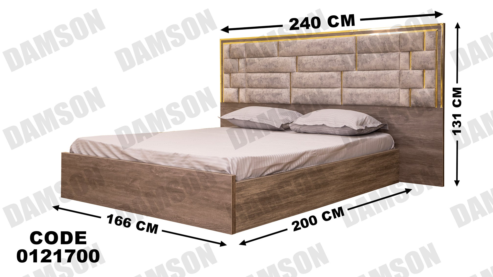 غرفة نوم ماستر 217 - Damson Furnitureغرفة نوم ماستر 217