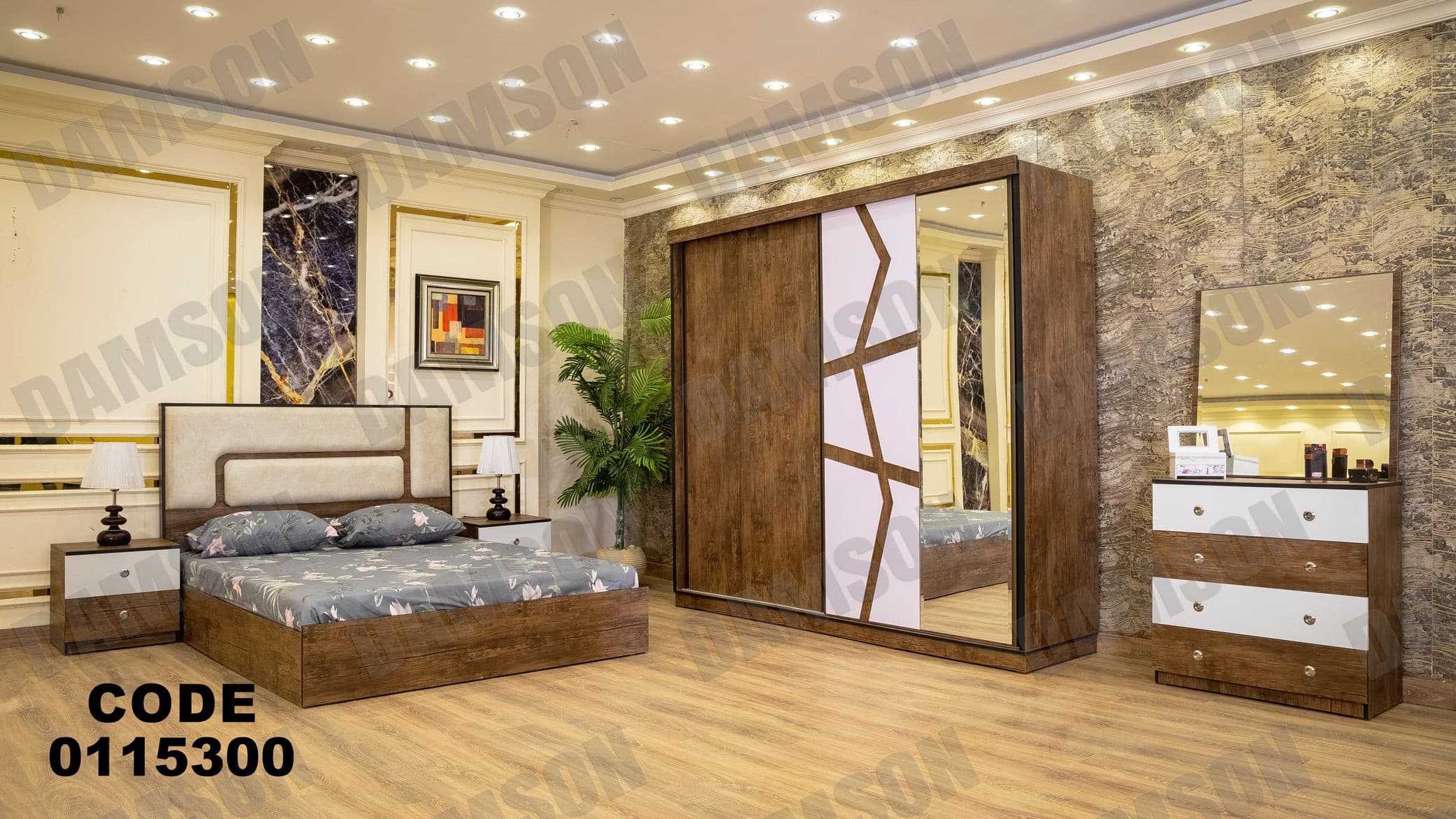 غرفة نوم ماستر 153 - Damson Furnitureغرفة نوم ماستر 153