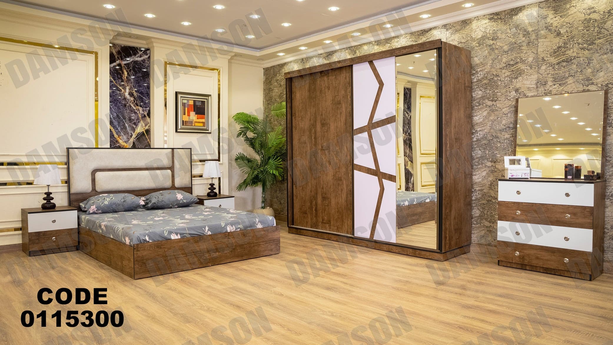 غرفة نوم ماستر 153 - Damson Furnitureغرفة نوم ماستر 153