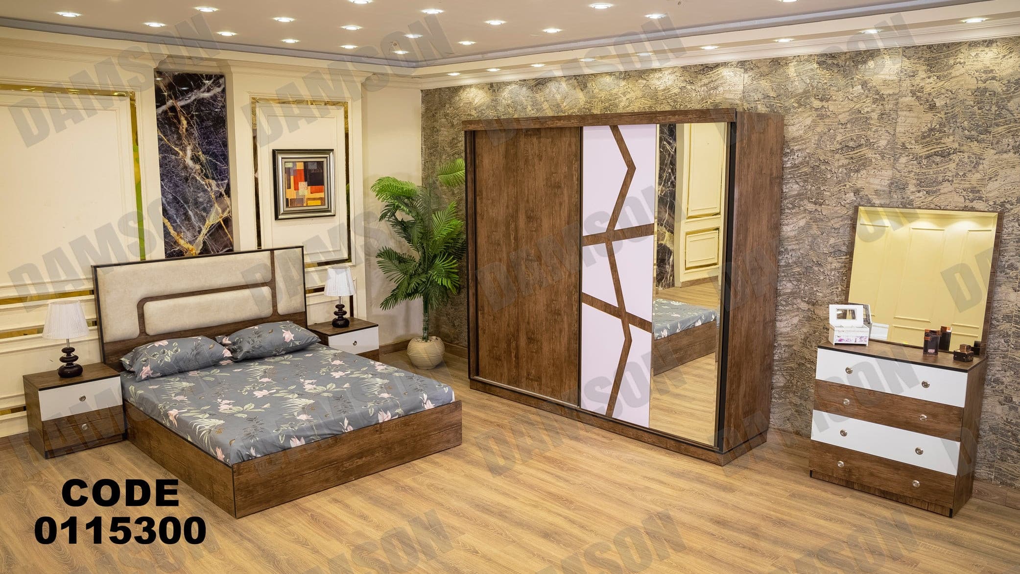 غرفة نوم ماستر 153 - Damson Furnitureغرفة نوم ماستر 153