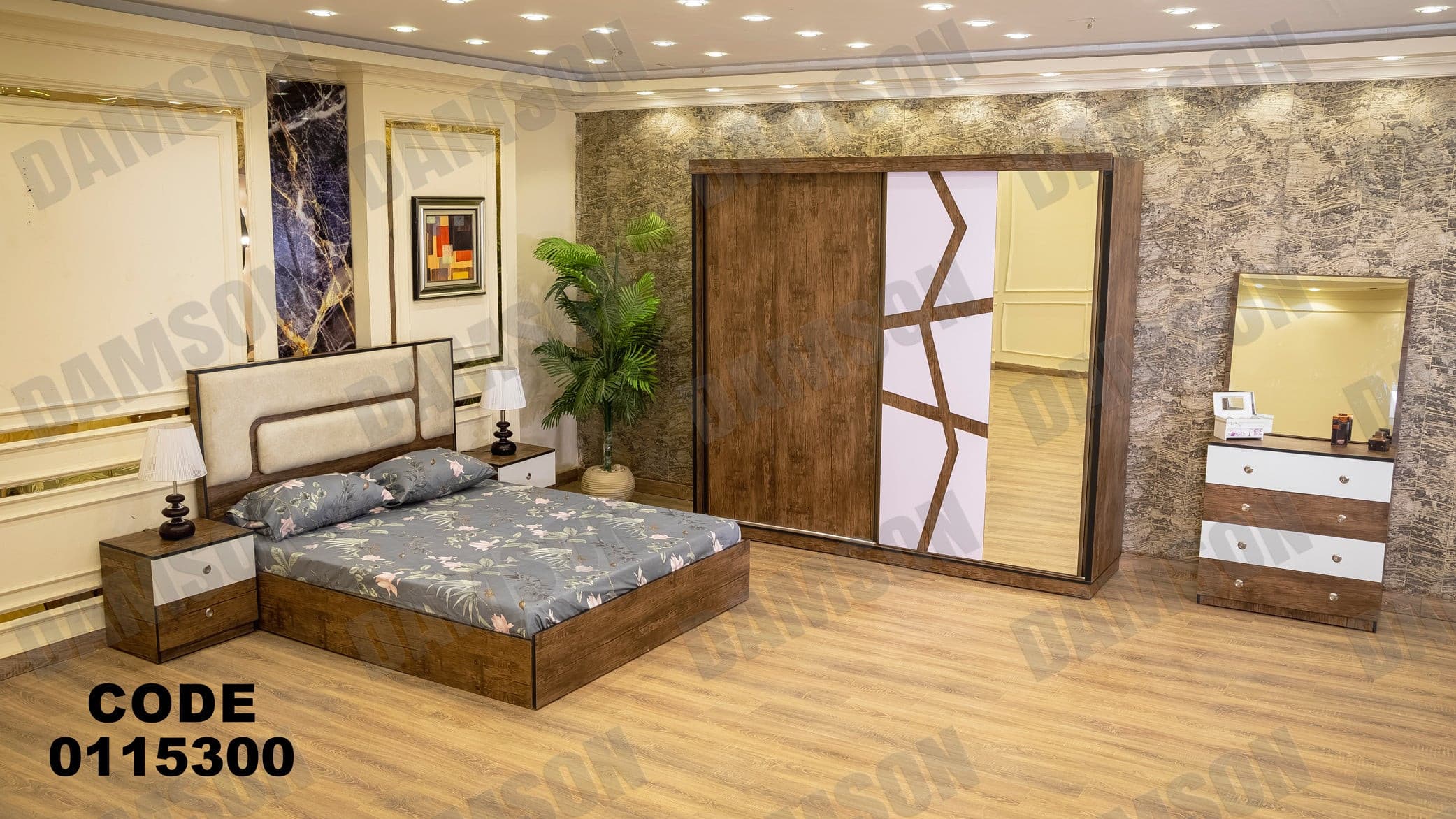 غرفة نوم ماستر 153 - Damson Furnitureغرفة نوم ماستر 153