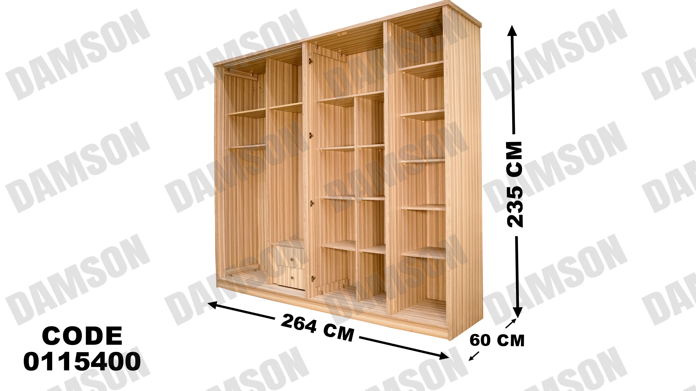 غرفة نوم ماستر 154 - Damson Furnitureغرفة نوم ماستر 154