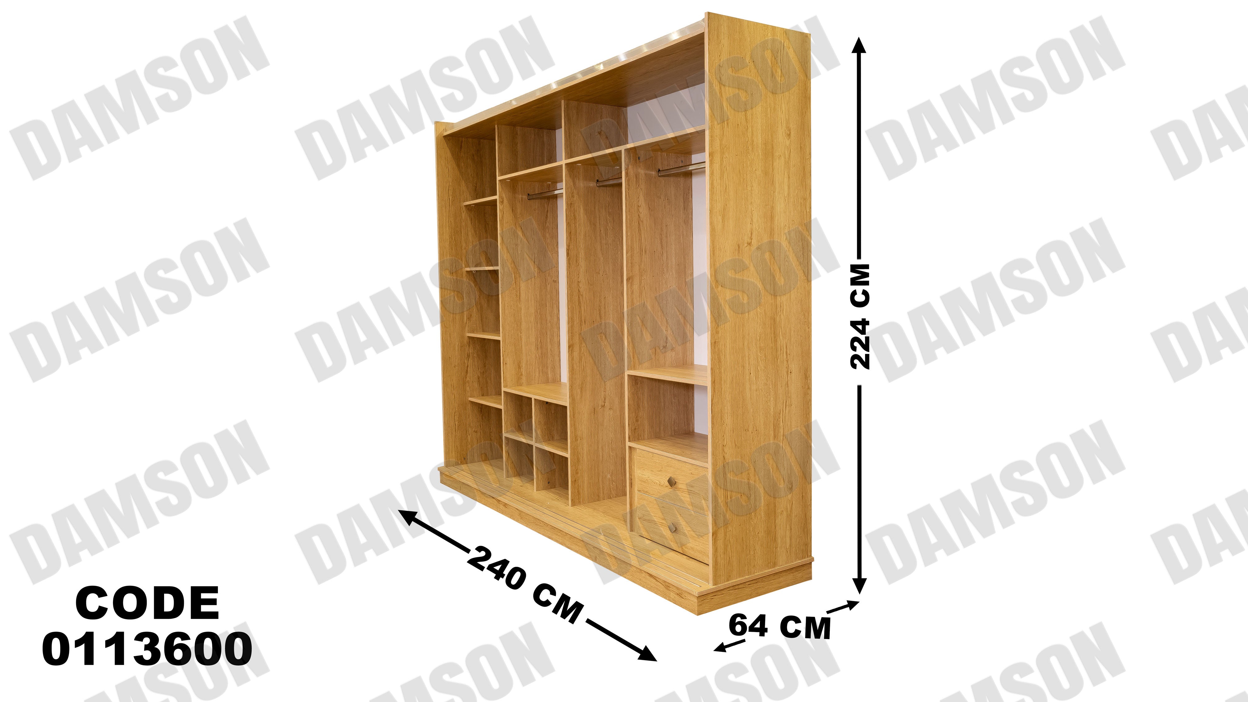 غرفة نوم ماستر 136 - Damson Furnitureغرفة نوم ماستر 136