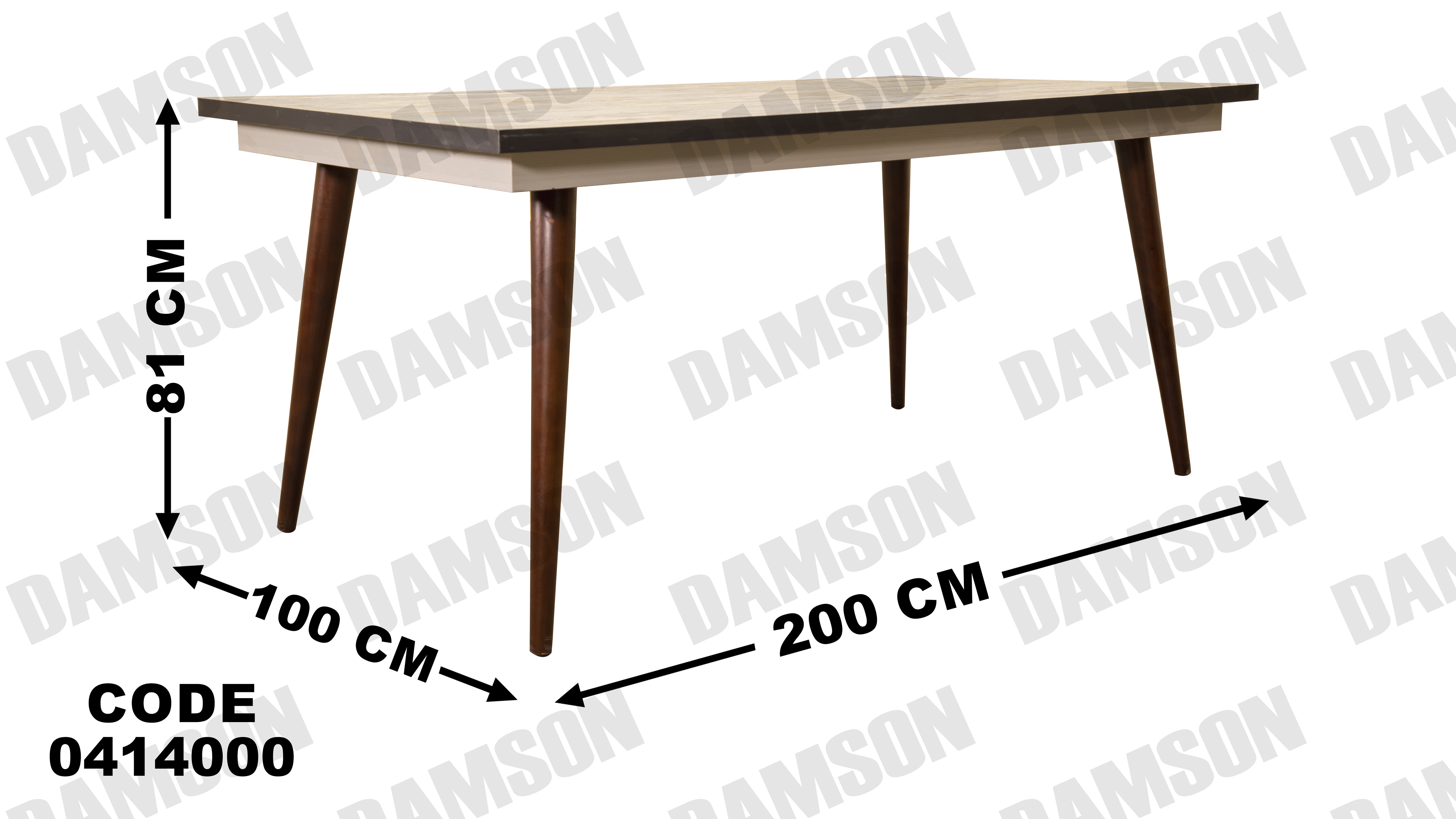 غرفة سفره 140 - Damson Furnitureغرفة سفره 140