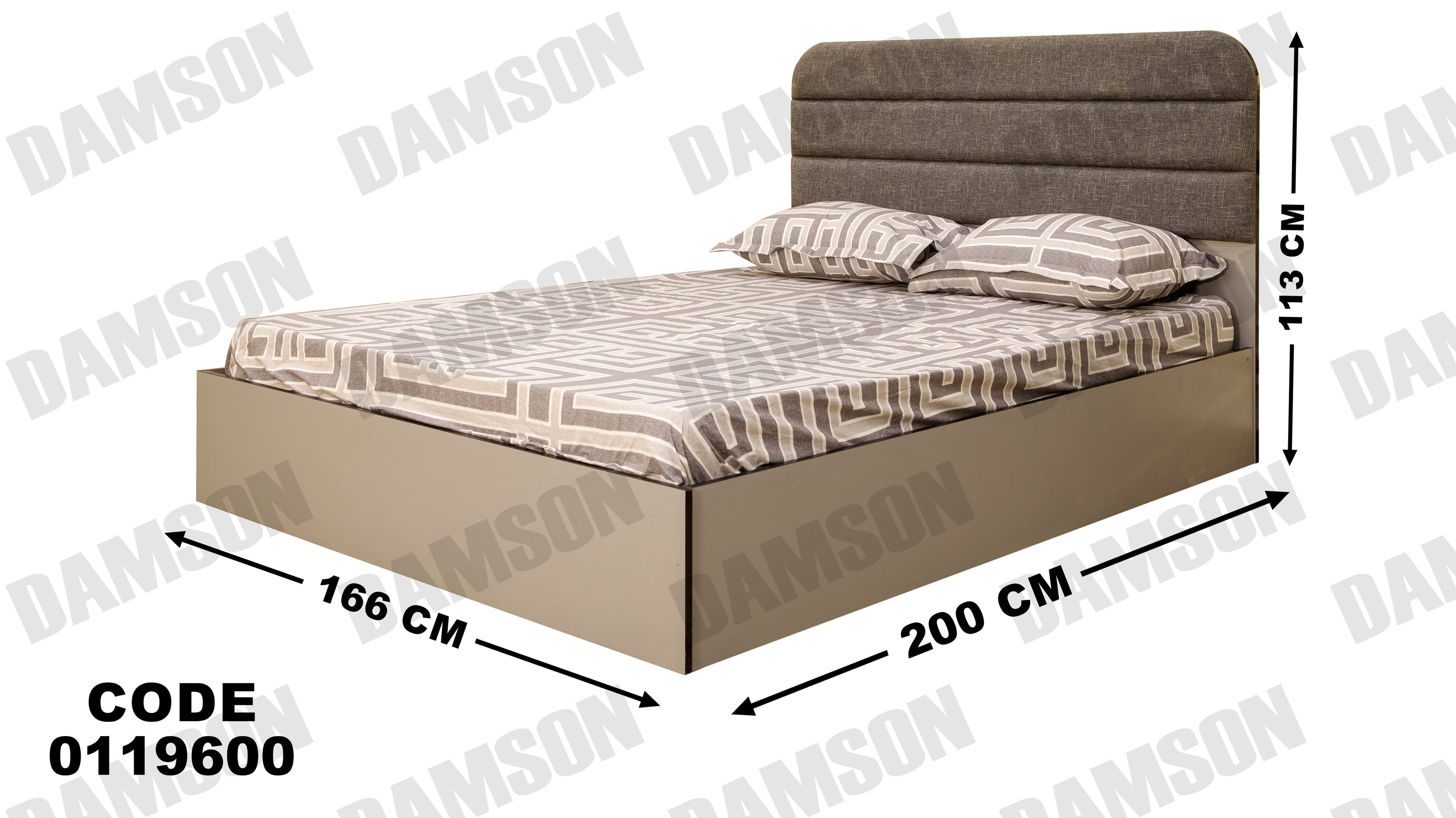 غرفة نوم ماستر 196 - Damson Furnitureغرفة نوم ماستر 196