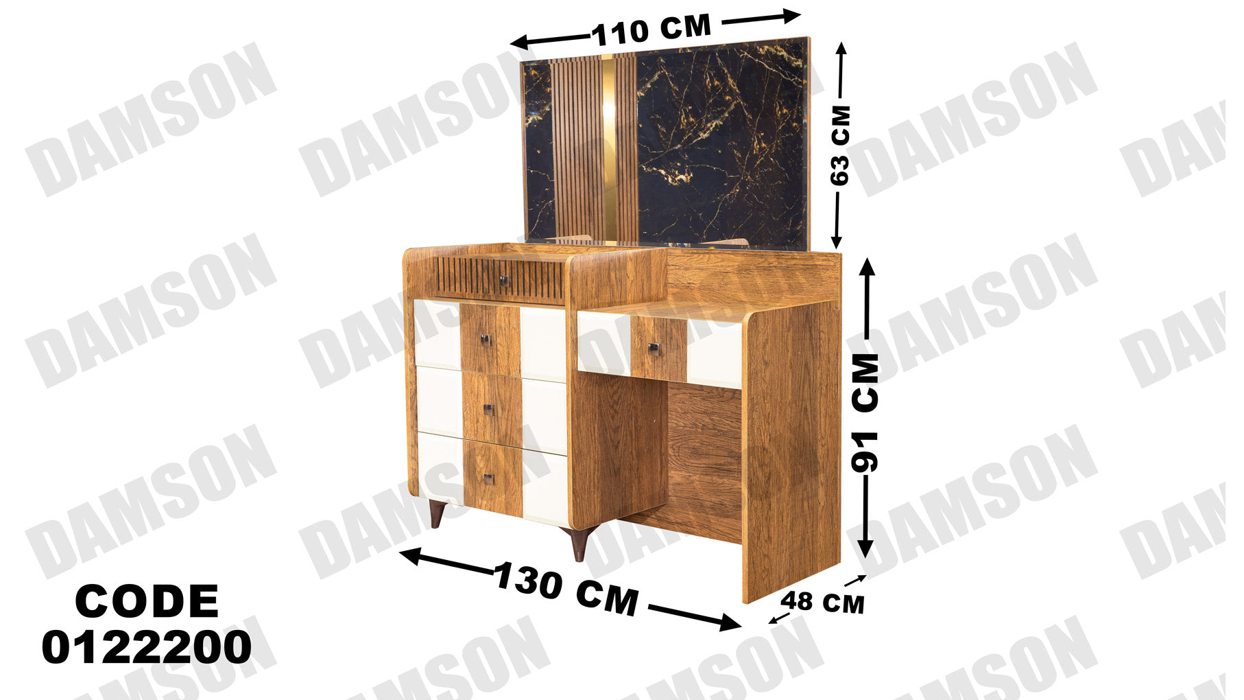 غرفة نوم ماستر 222 - Damson Furnitureغرفة نوم ماستر 222