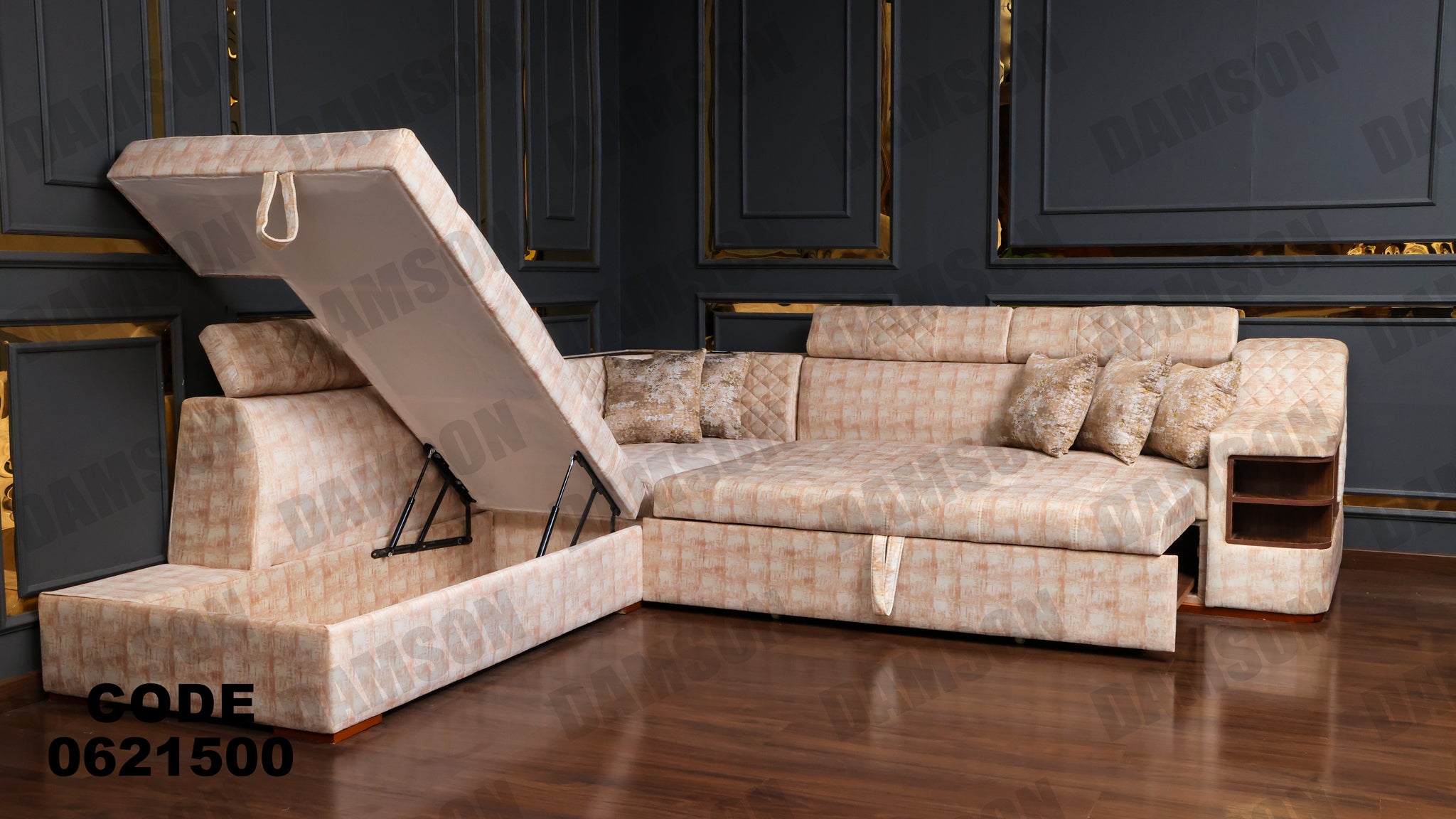 ركنة سرير وسحارة 215 - Damson Furnitureركنة سرير وسحارة 215