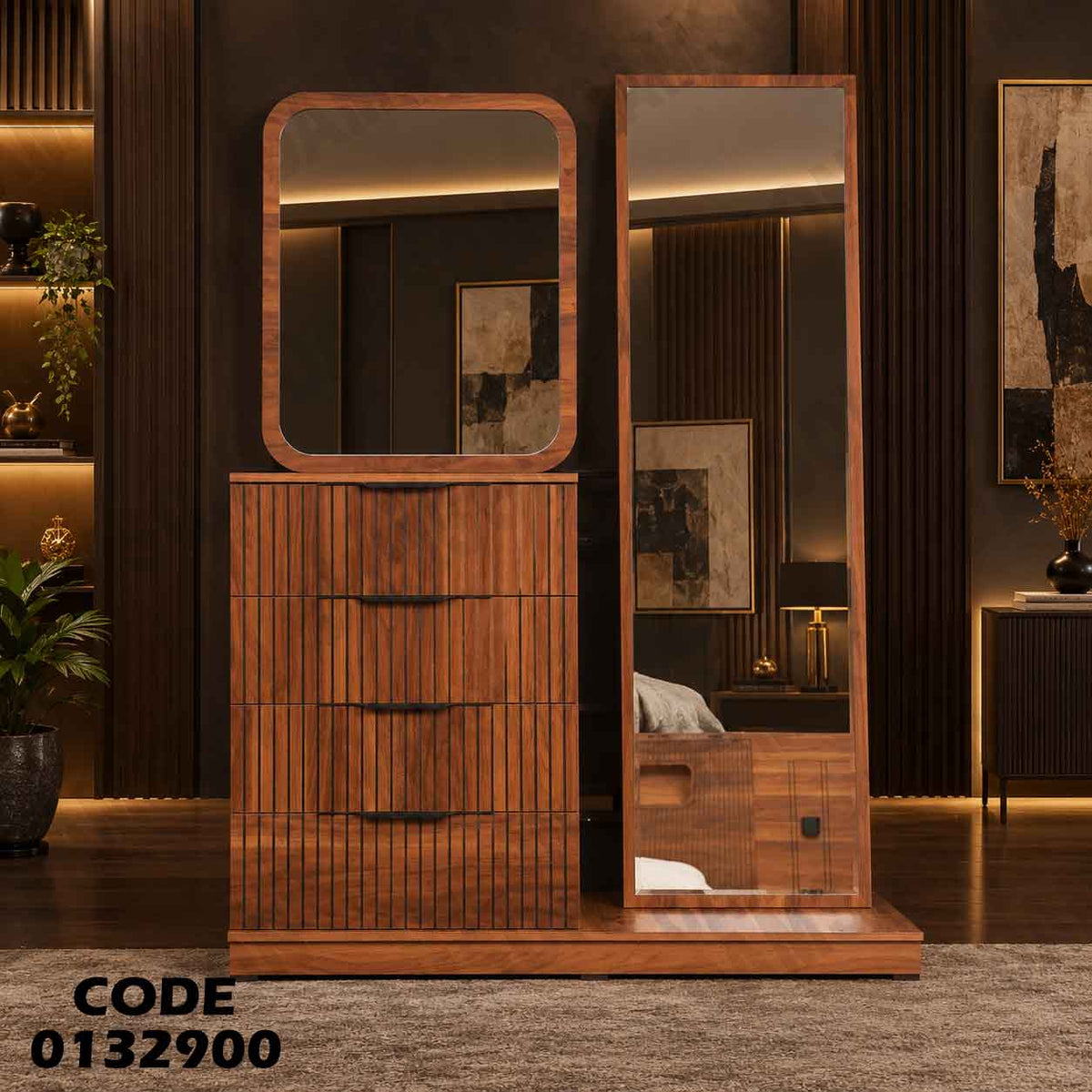 تسريحة غرفة نوم ماستر 329 مودرن - دامسون للأثاث