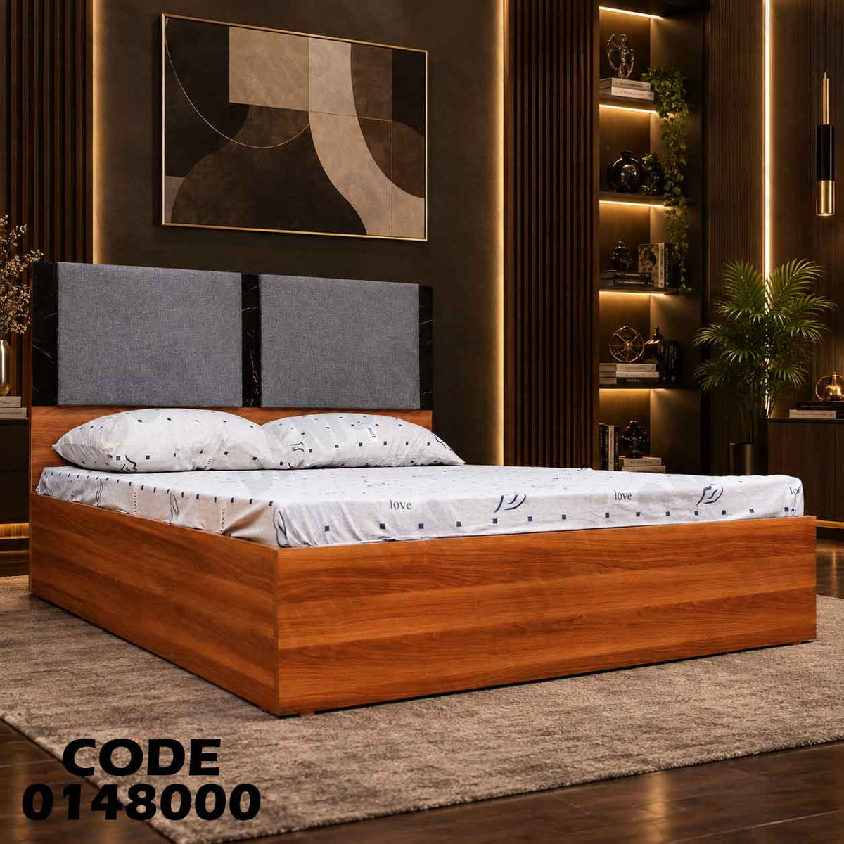 سرير غرفة نوم ماستر 480 مودرن - دامسون للأثاث