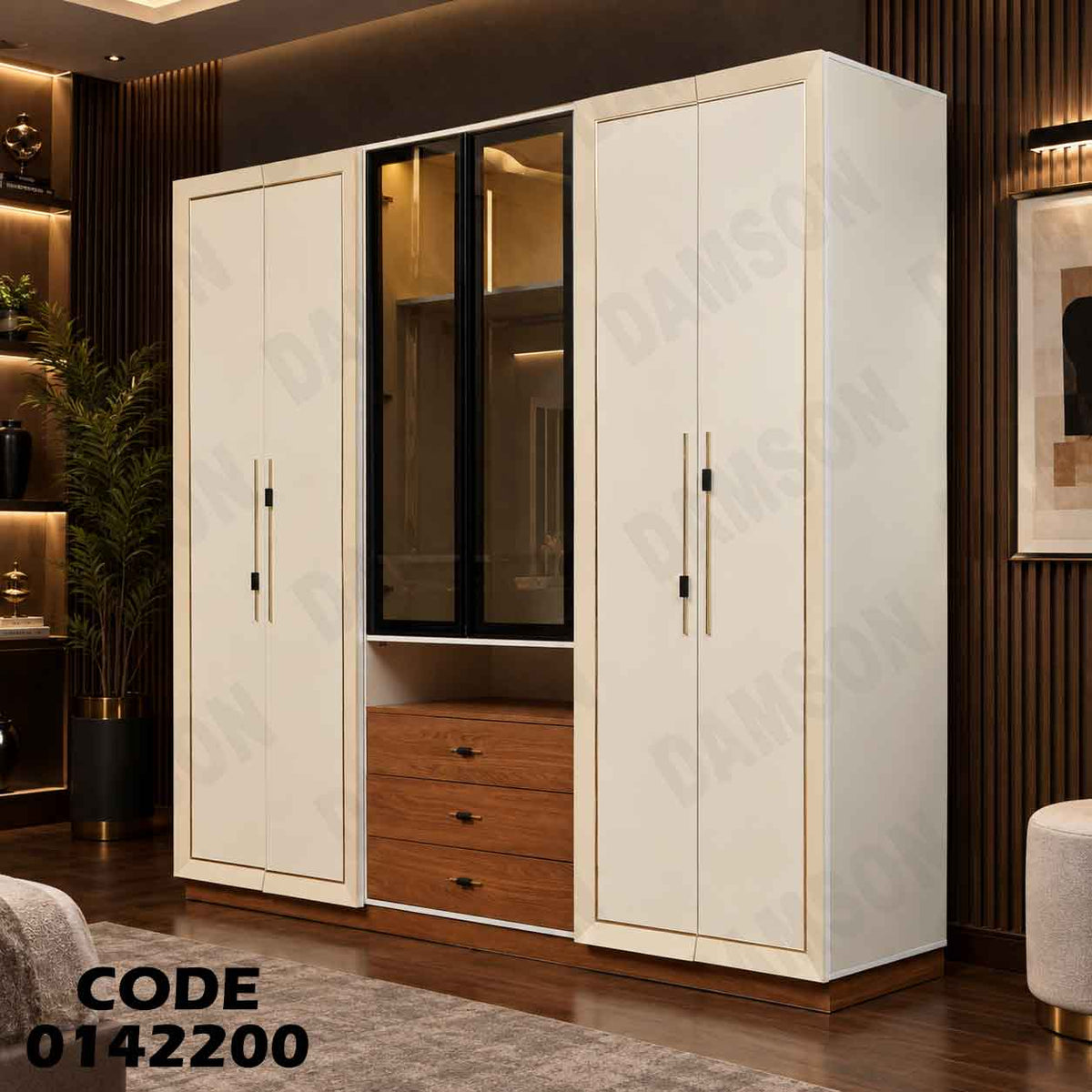 دولاب ماستر 422 مودرن - دامسون للأثاث