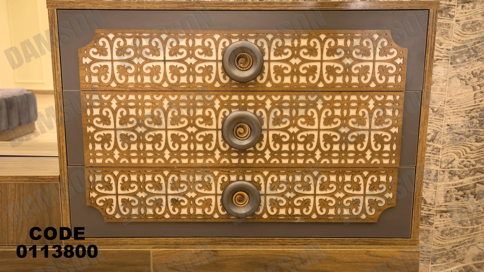 غرفة نوم ماستر 138 - Damson Furnitureغرفة نوم ماستر 138