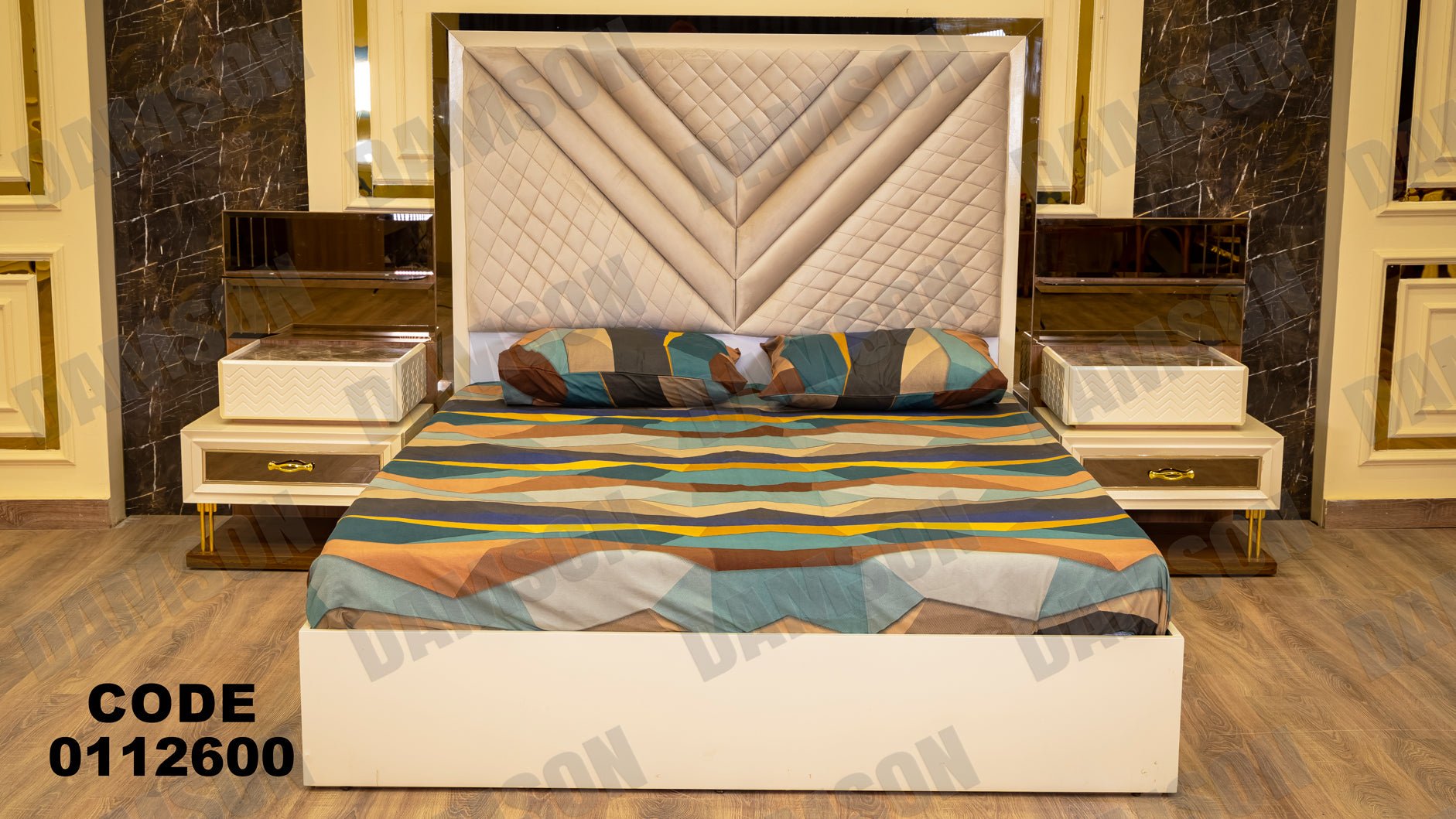 غرفة نوم ماستر 126 - Damson Furnitureغرفة نوم ماستر 126