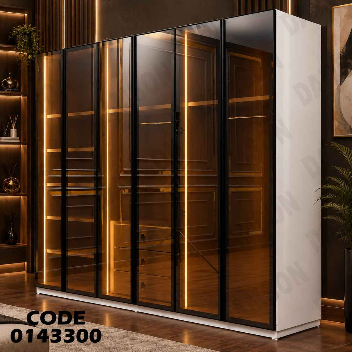 دولاب ماستر 433 مودرن - دامسون للأثاث